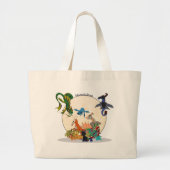 Elke dragon ooit grote tote bag (Voorkant)