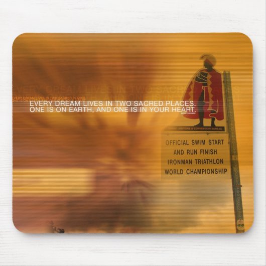 elke droom leeft 2 muismat (Voorkant)