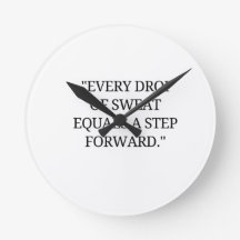 Elke druppel zweet is een stap vooruit