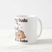 Elke Dudu heeft een Bubu Panda mok l Schattige Bee (Voorkant rechts)
