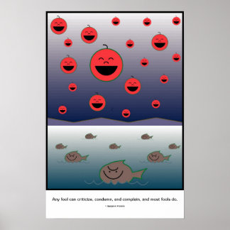 Elke dwaas kan... poster