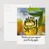 elke ervaring gemakkelijk maken briefkaart (Voorkant / Achterkant)