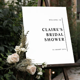 Elke Evenement, Elegant Modern Minimalistisch Welk Poster