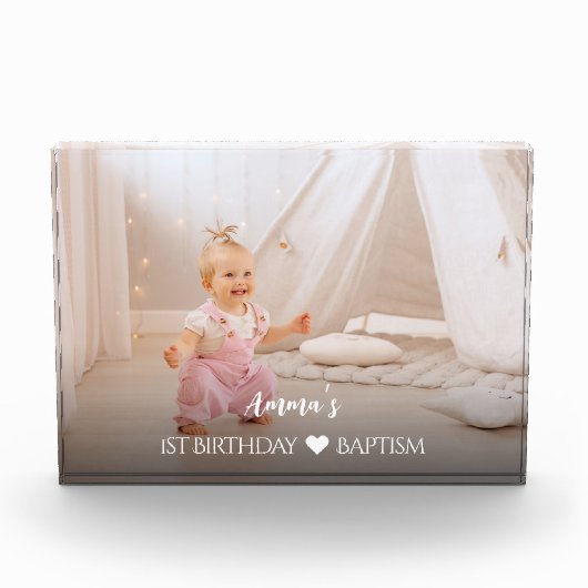 Elke evenement Maak je eigen aandenken Aangepaste  Fotoblokken (Voorkant)