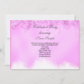 Elke evenement roze Margarita op hoog niveau Kaart (Achterkant)