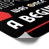 Elke expert was ooit een beginner | MOTIVATIE Poster (Hoek)