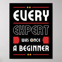 Elke expert was ooit een beginner | MOTIVATIE