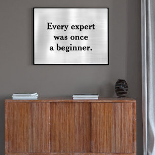 Elke expert was ooit een beginner poster