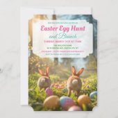 Elke Feest - Konijn Verjaardag Baby Shower Pasen E Kaart (Voorkant)