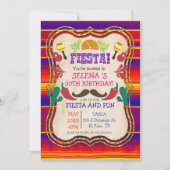 ELKE FEest - Mexicaanse Fiesta Feest Uitnodiging (Voorkant)