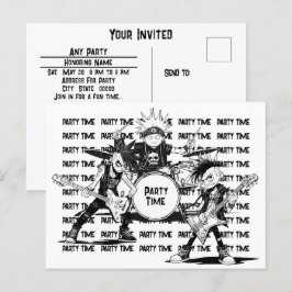 Elke feestviering Home Vakantie Verjaardag Muziek Briefkaart