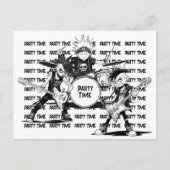 Elke feestviering Home Vakantie Verjaardag Muziek Briefkaart (Voorkant)