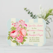 Elke Florence-uitnodiging voor een evenement Kaart (Staand voorkant)