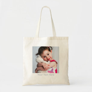 Elke foto: zus, beste vriendin, vriend, kind, huis tote bag