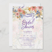 ELKE GEBEURTENIS Boho Wilde Bloemen Tuinfeest Kaart (Voorkant)