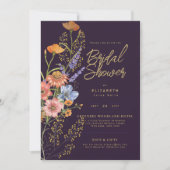 ELKE GEBEURTENIS Boho Wilde Bloemen Tuinfeest Kaart (Voorkant)