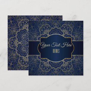 Elke Gebeurtenis Elegant Gouden Mandala Save The Date