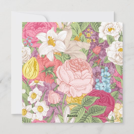 Elke gebeurtenis feestdagenkaart (Achterkant)