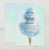 ELKE GEBEURTENIS - Katoen Snoep Waterverf Kaart (Voorkant / Achterkant)