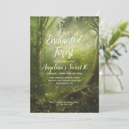 ELKE GEBEURTENIS - Oproep tot het uitnodigen van b Kaart (Staand voorkant)