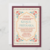 ELKE GEBEURTENIS - Uitnodiging voor een Indische w (Voorkant)