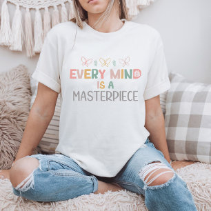 Elke Geest Is Een Meesterwerk Autisme Acceptatie T-shirt
