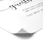 Elke gelegenheid, Blauw Landelijk Bloemmotief, Gas Poster (Hoek)