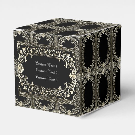 Elke gelegenheid Gold Lijst Cube Bedankdoosjes (Voorkant Zijde)
