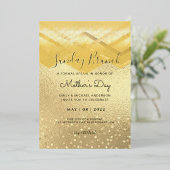 ELKE GELEGENHEID Gouden Folie Formele Evenementen  Uitnodiging (Staand Voorkant)