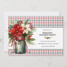 Elke gelegenheid |Kerstbloemen |Kerst diner Kaart
