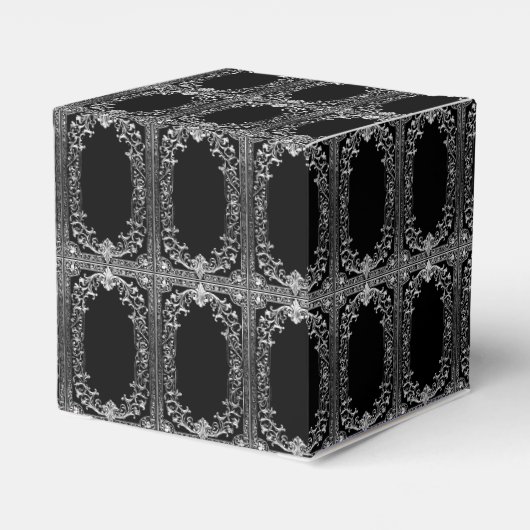 Elke gelegenheid Silver Lijst Cube Bedankdoosjes (Achterkant)