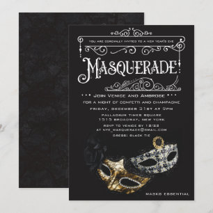 ELKE GELEGENHEID - Uitnodiging voor Masqueradefees