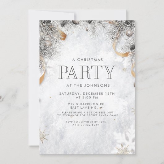 ELKE GELEGENHEID - Winter Wonderland Uitnodiging (Voorkant)