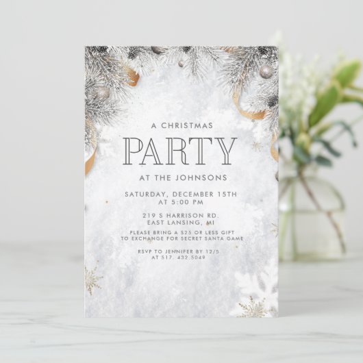 ELKE GELEGENHEID - Winter Wonderland Uitnodiging (Staand voorkant)