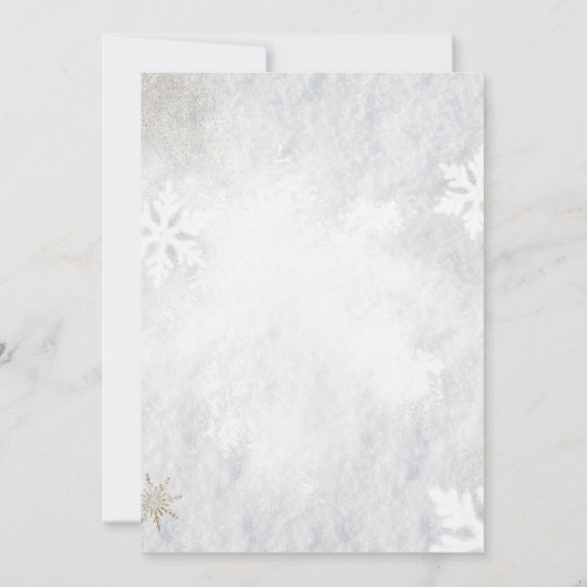 ELKE GELEGENHEID - Winter Wonderland Uitnodiging (Achterkant)