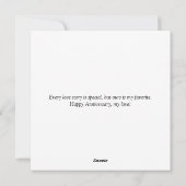 Elke gelukkige verjaardag 10 foto collage feestdagenkaart (Achterkant)