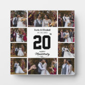 Elke gelukkige verjaardag 10 foto collage fotoplaat (Voorkant)