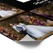 Elke gelukkige verjaardag 10 foto collage poster (Hoek)