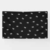 Elke geüploade afbeelding, ontwerp of uw logo will spandoek (Horizontaal)