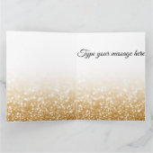 Elke Glitter Glitter-Kaart op maat van uw leeftijd Kaart (Binnen)