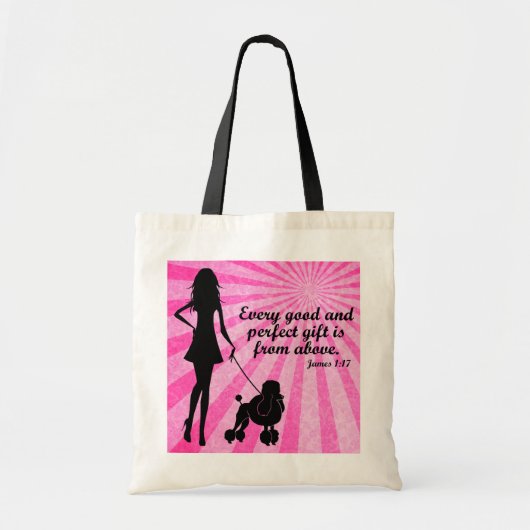 Elke Goede en perfecte Gift James 1:17 Christelijk Tote Bag (Voorkant)