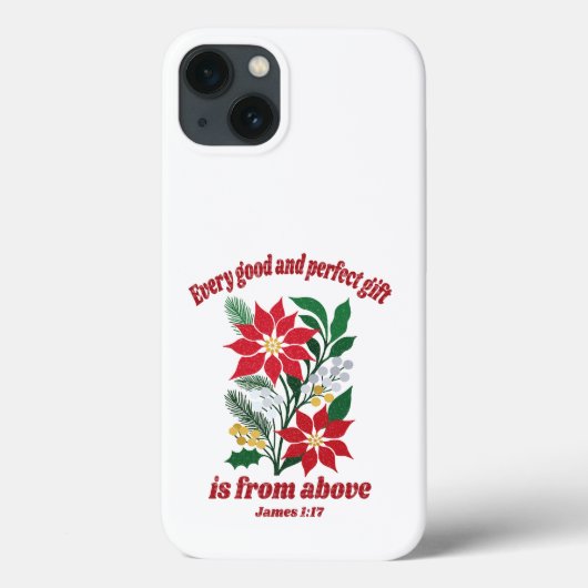 Elke Goede en Perfecte Gift – James 1:17 Kerstmis Case-Mate iPhone Case (Achterkant)