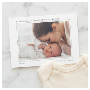 Elke Goede Gift Van Boven Moeder en Baby Foto