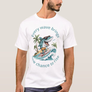 Elke golf brengt een nieuwe kans om het T-shirt te