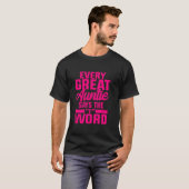 Elke grote tante zegt het F-woord geschenk Grappig T-shirt (Voorkant volledig)