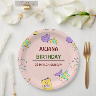 Elke hap is een feest. Papieren Bordjes! Papieren Bordje