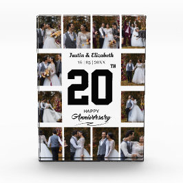 Elke Happy Jubileum 12 Fotocollage Fotoblokken