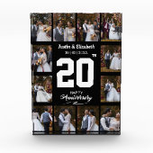 Elke Happy Jubileum 12 Fotocollage Fotoblokken (Voorkant)