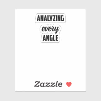 Elke hoek analyseren: de geest van de forensische sticker