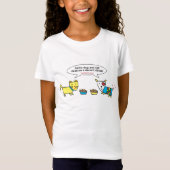 "Elke hond en kat" Kinder T-shirt (Voorkant)